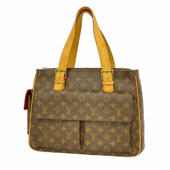 LOUIS VUITTON Brown Monogram Tote Bag - Picture 1 of 9